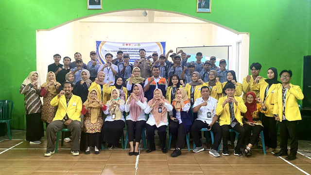 Pembentukan DESTANA dan Pelatihan Penanggungan Bencana Desa Gogodalem, Kec. Bringin, Kab. Semarang (13/8/2025). Dok. Dinda Amelya
