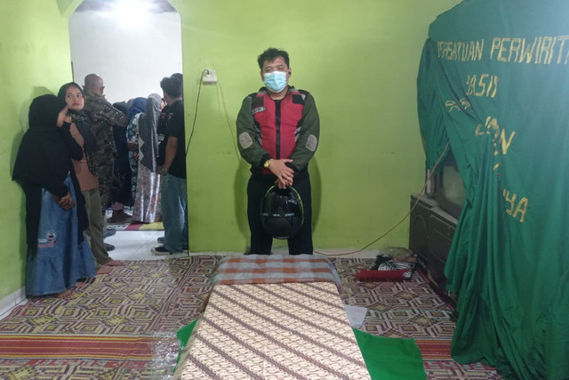 Jenazah Nazwa Aliya tiba di Rumah Duka, Deli Serdang, Minggu (31/8). Foto: Dok. Istimewa