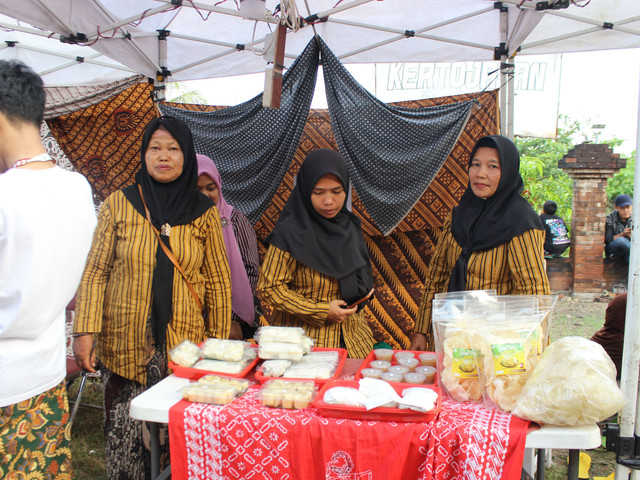 Stand expo salah satu Dusun di Kalurahan Dlingo