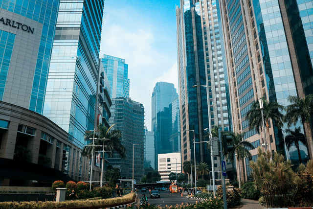 Kota terbesar di Indonesia. Foto Jakarta, kota paling besar di Indonesia saat ini. Sumber: Unsplash/Muhammad Rizki