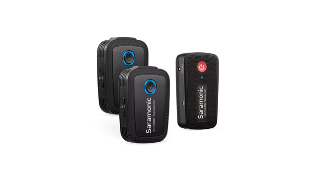 Mic clip on wireless terbaik 2025, Saramonic Blink 500 B2. Foto: Saramonic 