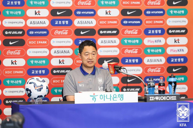 Pelatih Korea Selatan (Korsel) untuk Kualifikasi Piala Asia U-23 2026, Lee Min-seong. Foto: KFA
