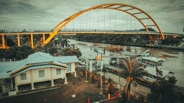 Harga tiket pesawat Jakarta-Pekanbaru. Foto salah satu sudut Pekanbaru. Sumber: Unsplash/Tino FX