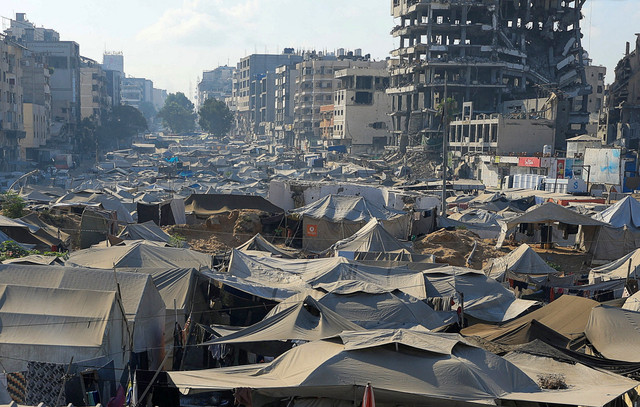 Suasana tenda-tenda pengungsian warga Palestina yang mengungsi di Kota Gaza pada 2 September 2025. Foto: REUTERS/Dawoud Abu Alkas