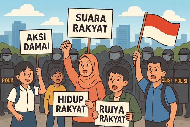 Ilustrasi ini dubuat dengan ChatGPT atas permintaan penulis
