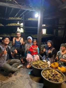 Sosialisasi UMKM Teh Sangrai