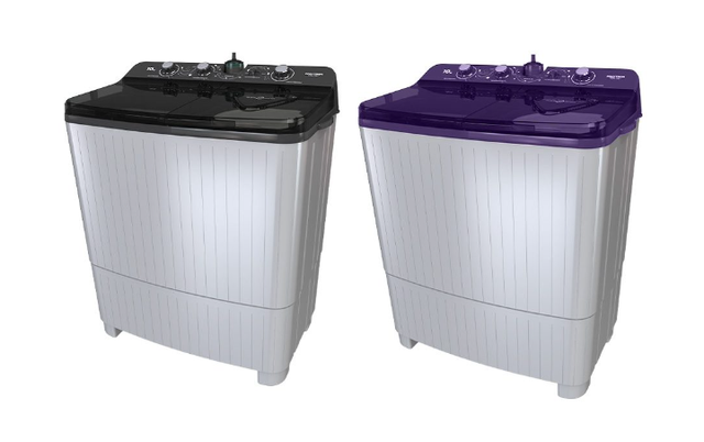 Cara Memakai Mesin Cuci 2 Tabung Polytron. Foto adalah POLYTRON Mesin cuci 2 tabung Primadona Giant series hijab. Sumber: polytron.co.id