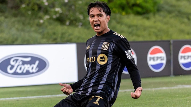 Pemain Los Angeles FC, Adrian Wibowo. Foto: Instagram @lafc_2