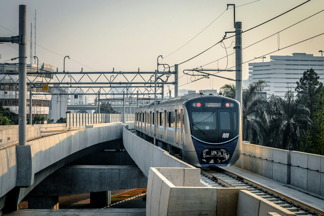 MRT 1 Rupiah Sampai Kapan? Foto MRT Jakarta sebagai ilustrasi. Sumber foto: Unsplash-Kristian Tandjung