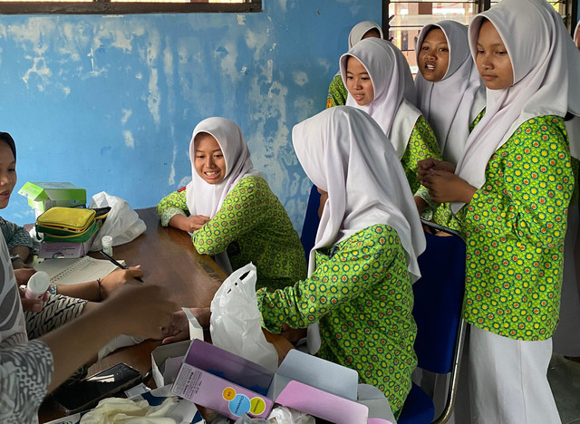 Edukasi remaja putri di Bantul