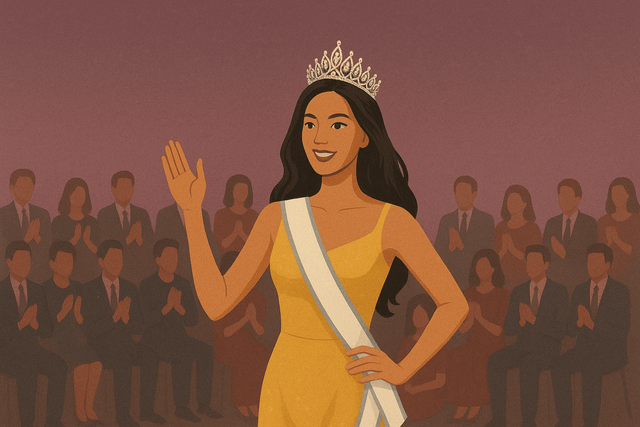 Suatu negara dapat menggunakan kontes kecantikan sebagai sarana diplomasi. Gambar dibuat oleh AI.