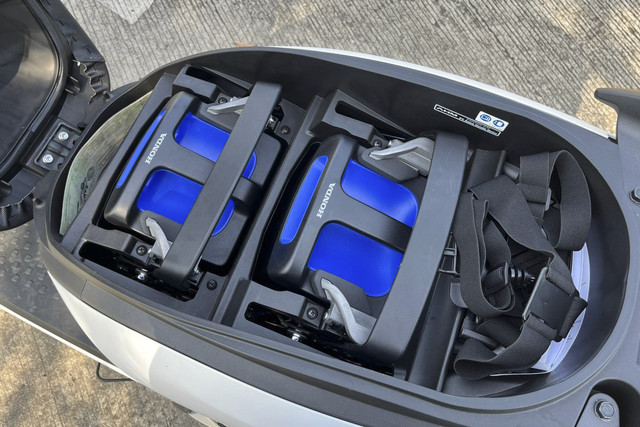 Baterai motor listrik Honda CUV e:. Foto: Fitra Andrianto/kumparan