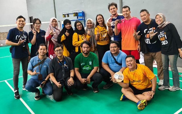 TDA Jakarta Timur Gelar Turnamen Badminton 2025, Meriahkan Perayaan HUT RI ke-80