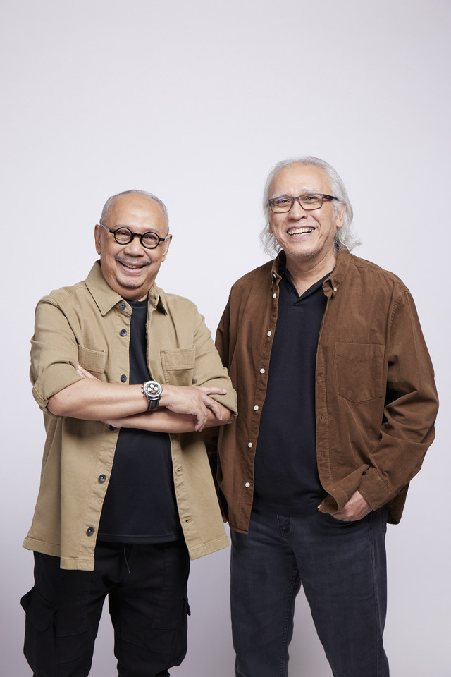 Iwan Fals berkolaborasi dengan Ebiet G. Ade. Foto: Istimewa