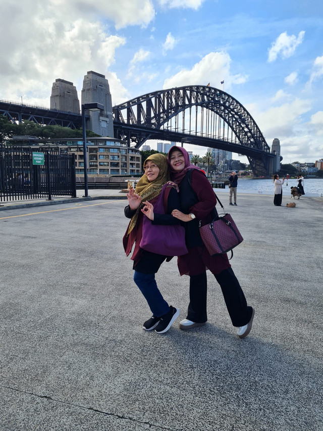 Harbour bridge. Sumber: Dokumentasi pribadi