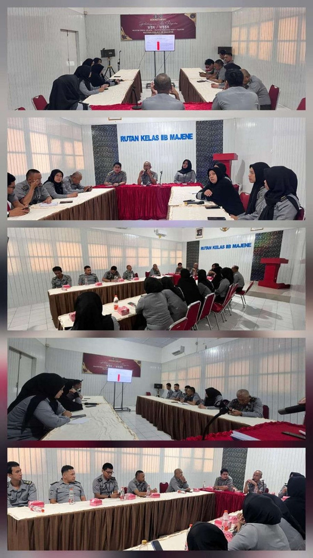FGD Tim Pembangunan ZI Rutan Majene Sebagai Satker Kemenimipas Siap Raih WBK