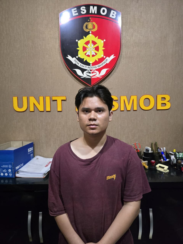 Tampang Alvi Maulana, tersangka mutilasi wanita di Surabaya. Foto: Dok. Istimewa