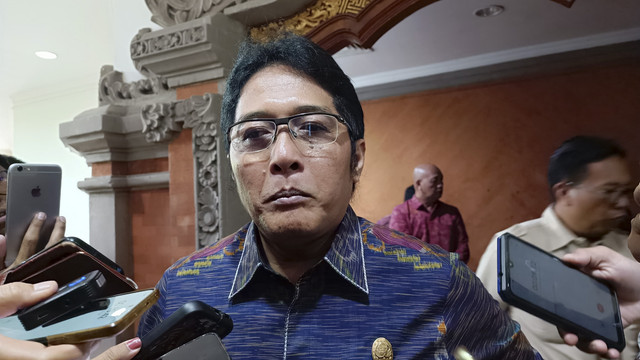 Wakil Gubernur Bali I Nyoman Giri Prasta di Kantor Gubernur Bali, Senin (8/9/2025). Foto: Denita BR Matondang/kumparan