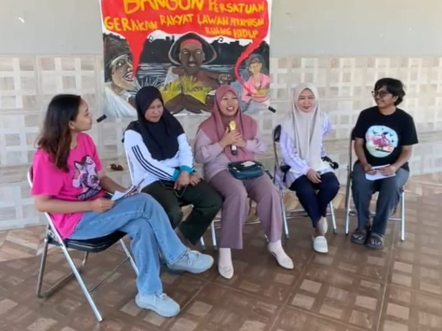 Neneng, Asfinawati, Neni dalam Podcast Temu Rakyat Sumatra, Minggu (7/9) | Foto : Taufik H/Lampung Geh