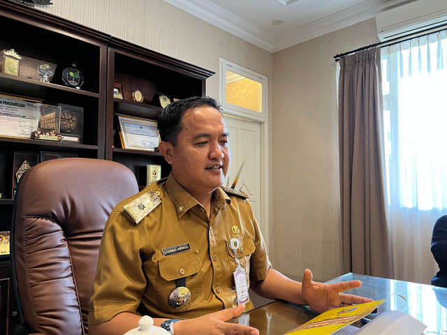 Kepala Dinas Pendidikan dan Kebudayaan (Disdikbud) Provinsi Lampung, Thomas Amirico | Foto : Eka Febriani / Lampung Geh
