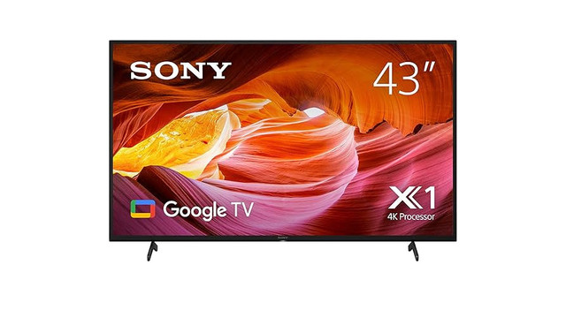 TV 43 Inch Hemat Listrik, SONY Bravia 43 Inch X75K. Foto: SONY