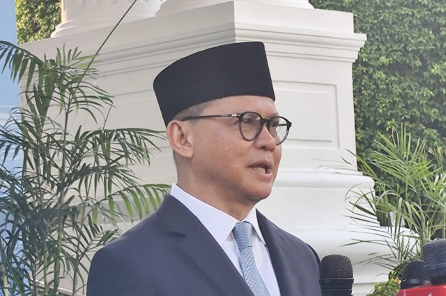 Menteri P2MI Mukhtarudin di Istana Negara Jakarta, Senin (8/9/2025) Foto: Luthfi Humam/kumparan