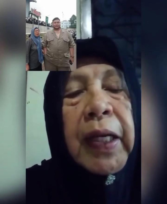 Video Viral seorang nenek yang tagih bantuan ke Ivan Gunawan. Foto : Istimewa