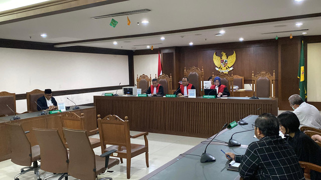 Sidang perdana gugatan terhadap Wapres Gibran Rakabuming Raka di PN Jakarta Pusat, Senin (8/9/2025). Foto: Dok. Istimewa