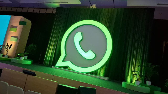 Logo WhatsApp. Foto: Muhammad Fikrie/kumparan