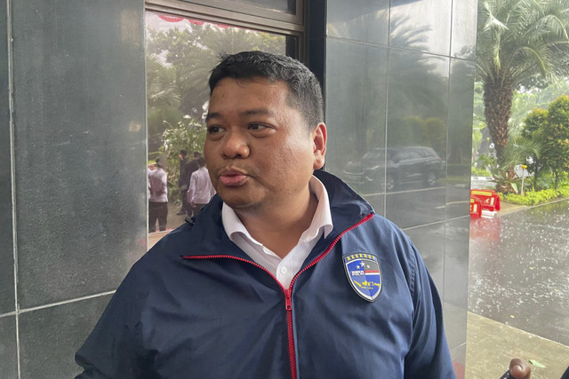 Wadirsiber Polda Metro Jaya AKBP Fian Yunus di Polda Metro Jaya, Selasa (9/9/2025). Foto: Rayyan Farhansyah/kumparan