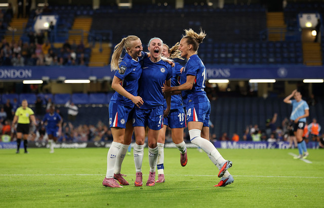 Chelsea Women saat mengalahkan Manchester City Women di pekan perdana Liga Inggris Wanita 2025/26. Foto: Dok. Chelsea