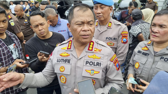 Kapolrestabes Surabaya, Kombes Pol Luthfie Sulistiawan di Mapolrestabes Surabaya, Selasa (9/9/2025). Foto: Farusma Okta Verdian/kumparan