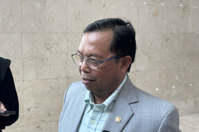 Sekjen Demokrat, Herman Khaeron di Kompleks Parlemen, Senayan, Jakarta Pusat, Rabu (10/9/2025). Foto: Abid Raihan/kumparan