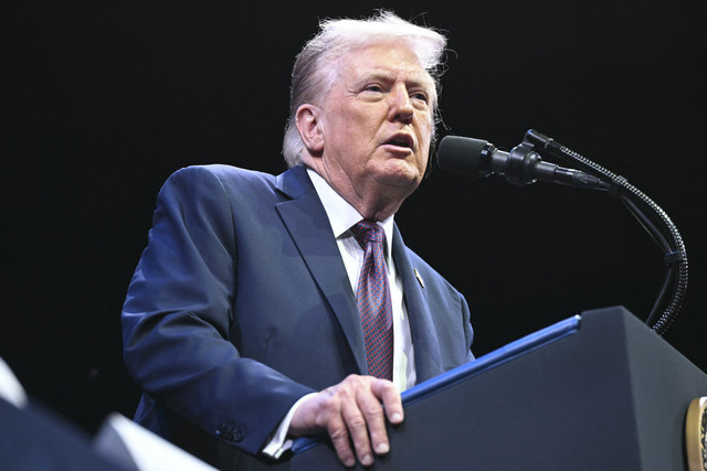 Presiden AS Donald Trump. (8/9/2025). Foto: Saul Loeb/AFP