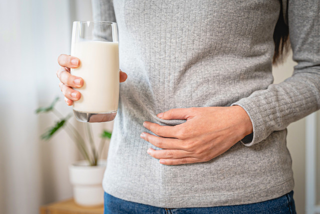 Ilustrasi tidak cocok minum susu sapi. Foto: Pormezz/Shutterstock