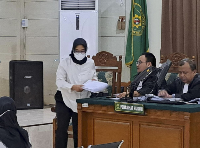 Terdakwa kasus perundungan almarhum dr Aulia Risma, Zara Yupita Azra. Foto: Dok. Istimewa