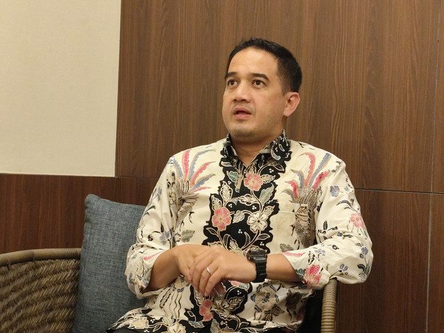 Direktur Utama Smesco Indonesia Doddy Akhmadsyah Matondang di Kantor Smesco Indonesia, Jakarta Selatan, Rabu (10/9/2025). Foto: Widya Islamiati/kumparan