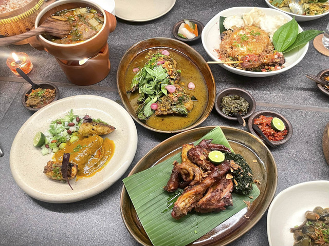 Menu-menu di restoran TAMU. Foto: Salsha Okta Fairuz/kumparan