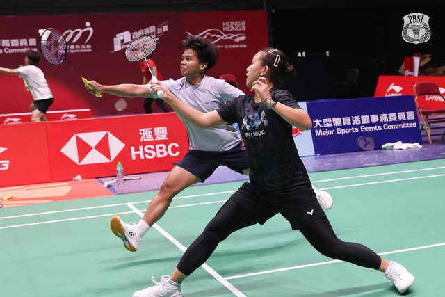 Febriana Kusuma/Meilysa Trias jelang Hong Kong Open pada September 2025. Foto: PBSI