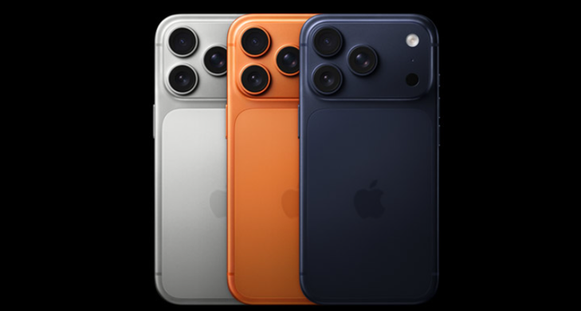 Warna iPhone 17 Pro. Foto adalah iPhone 17 Pro Sumber: www.apple.com
