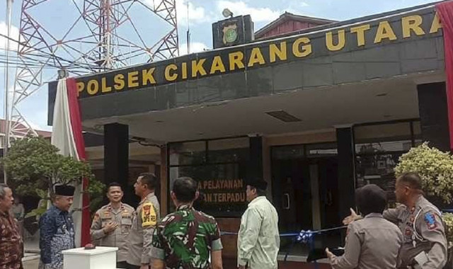 Polsek Cikarang Utara. Foto: Dok. Istimewa