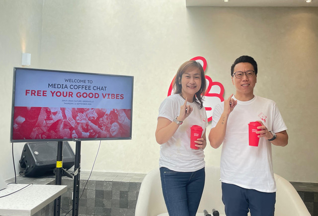 Campaign free your good vibes oleh Janji Jiwa, Kamis (11/9/2025). Foto: Salsha Okta Fairuz/kumparan