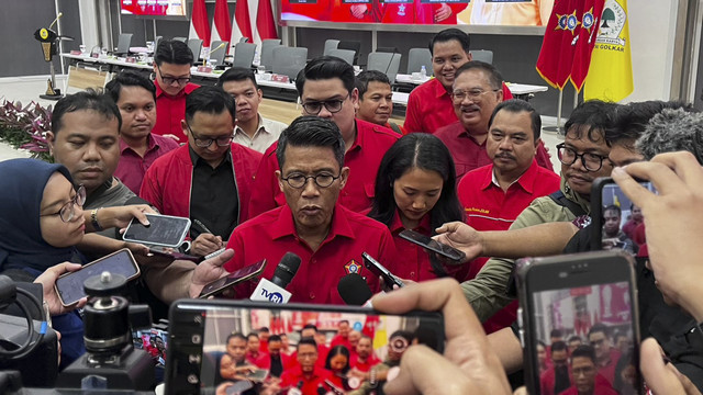 Ketum organisasi sayap Partai Golkar, SOKSI, Misbakhun. Foto: Haya Syahira/kumparan