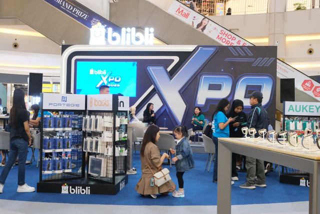 Blibli XPO 2025 digelar di Ouval Atrium, Summarecon Mall Serpong. Foto: Dok. Istimewa