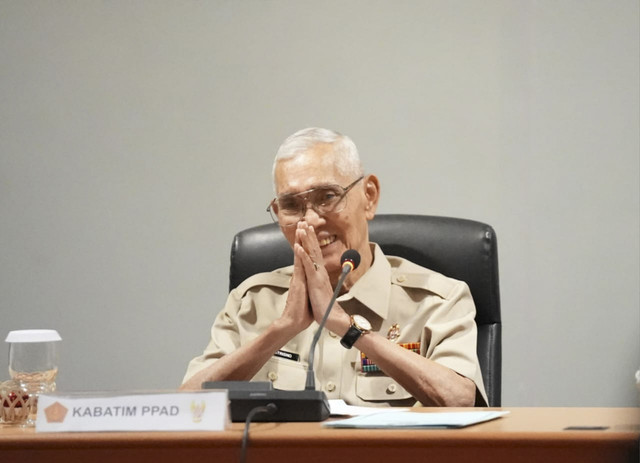 Ketua Badan Pertimbangan Pusat Persatuan Purnawirawan TNI AD (PPAD) Jenderal TNI (Purn) Try Sutrisno. Foto: Dok. Puspen TNI