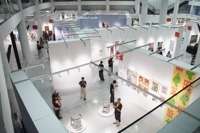Labyrinth Convention Center di Nuanu Creative City, yang menjadi salah satu venue utama gelaran Art & Bali 2025. Foto: Dok. Nuanu Creative City