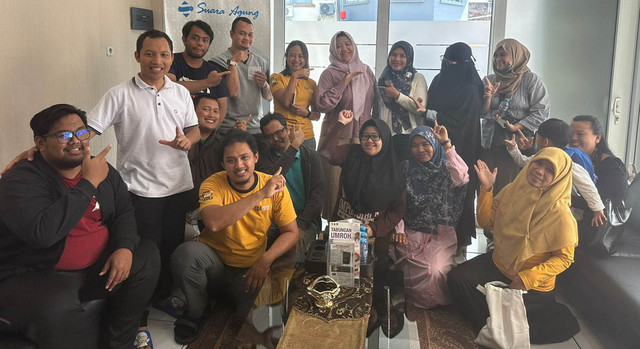 Rabu Ngopi TDA Jaktim: Belajar Bisnis dari Penerbit Al-Quran Suara Agung