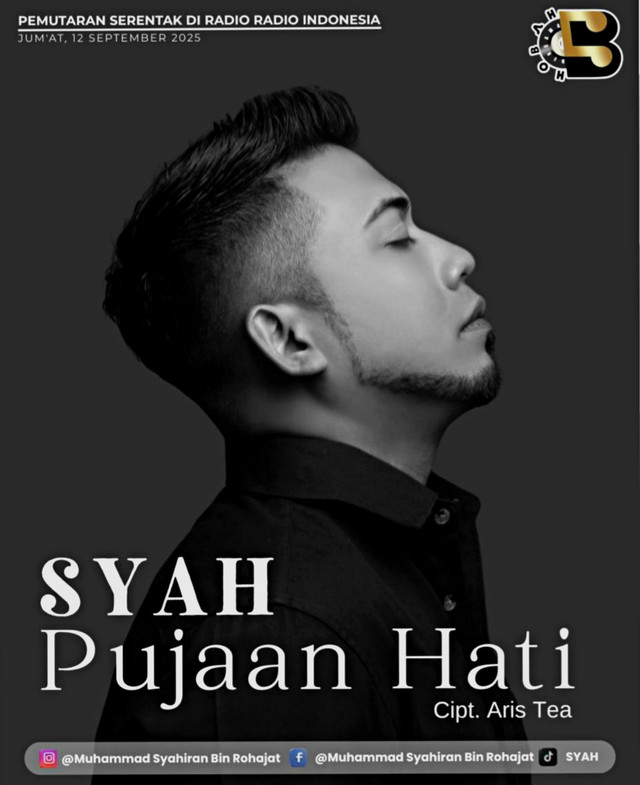 Penyanyi asal Singapura, Syahiran Rohajat, memulai peruntungannya di industri musik Indonesia lewat single Pujaan Hati. Foto: Dok. Istimewa