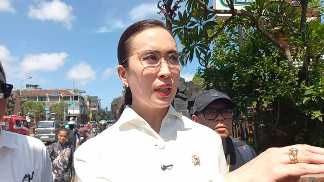 Menteri Pariwisata Widiyanti Putri Wardhana di Bali, Sabtu (13/9). Foto: Denita BR Matondang/kumparan