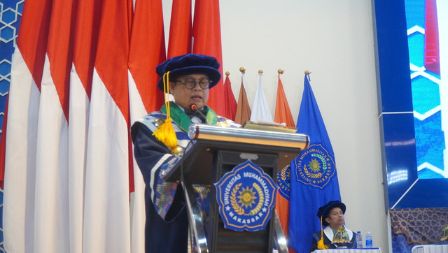 Wakil Rektor 1 Unismuh Makassar Prof Andi Sukri Syamsuri M.Hum 